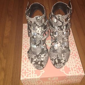 Gianni Bini Block Sandal Heels